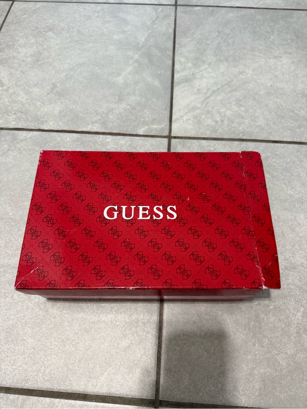 GUESS White Women’s Heel + Shoe Box